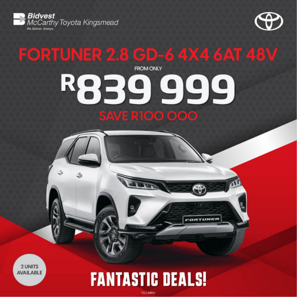 Fortuner 2.8 GD-6 4x4 6AT 48V image