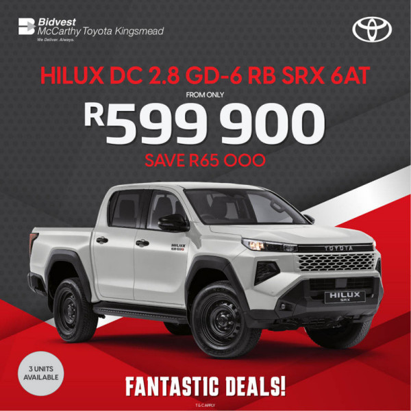 Hilux DC 2.8 GD-6 RB SRX 6AT image