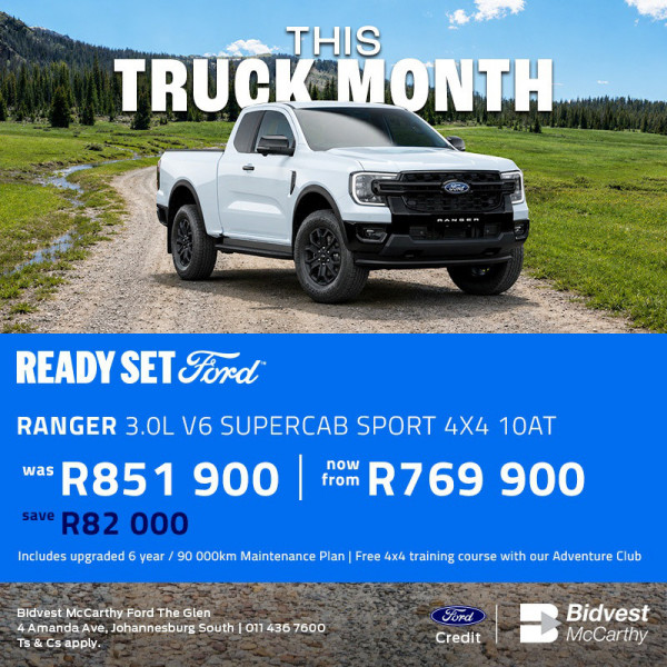 Ranger 3.0L V6 SuperCab Sport 4x4 10AT image