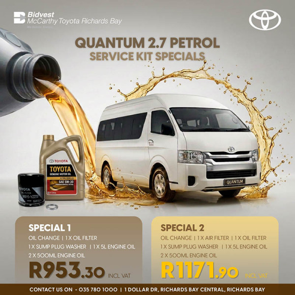 Quantum 2.7 Petrol Service Kit Specials image