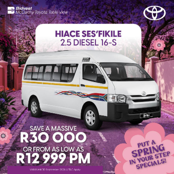 Hiace Sesfikile 2.5 Diesel 16-S image