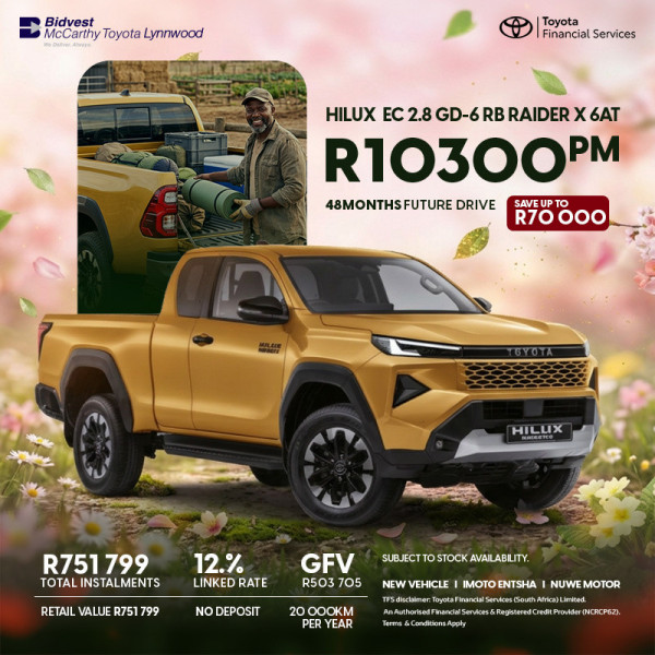 Hilux EC 2.8 GD-6 RB Raider X 6AT image