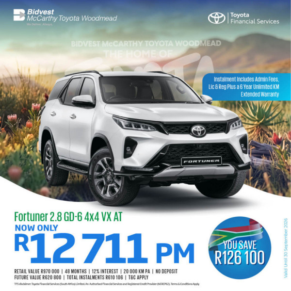 Fortuner 2.8 GD-6 4x4 VX AT image