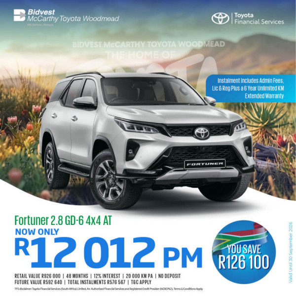 Fortuner 2.8 GD-6 4x4 AT image
