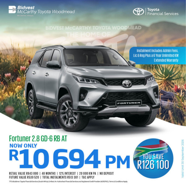 Fortuner 2.8 GD-6 RB AT image