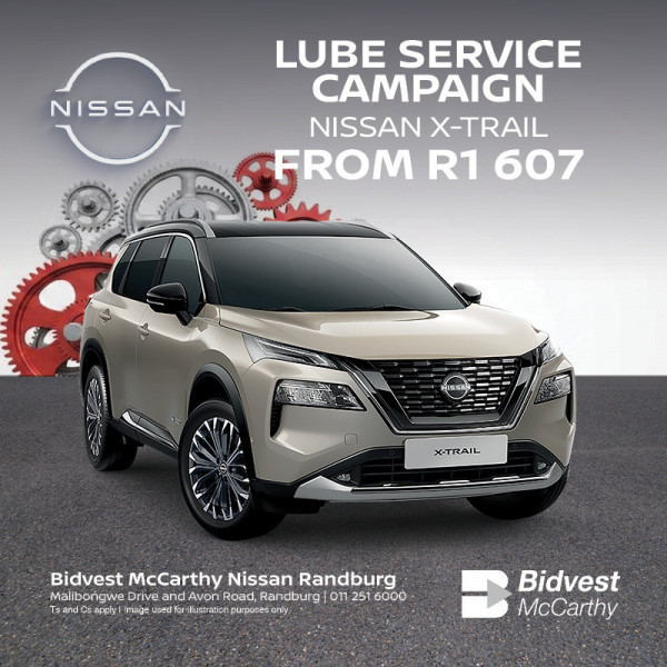 Lube Service Campaign - Nissan X-Trail image