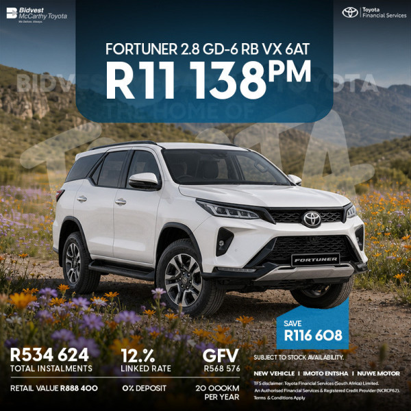 Fortuner 2.8 GD-6 RB VX 6AT image