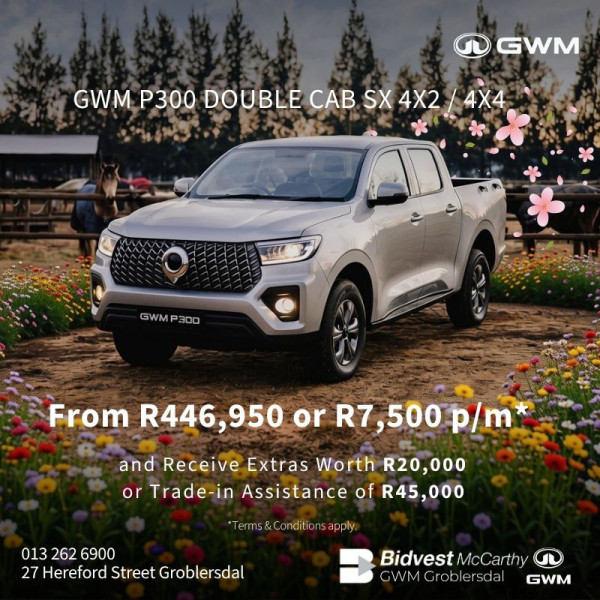 GWM P300 Double Cab SX 4x2/4x4 image