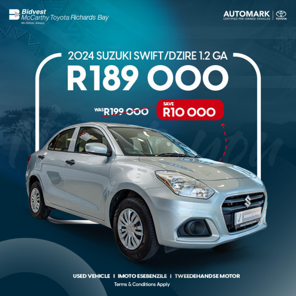 2024 Suzuki Swift/Dzire 1.2 GA image