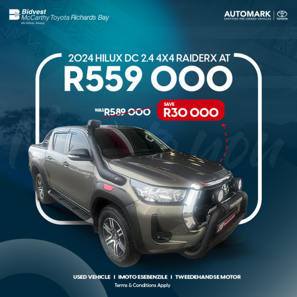 2024 Hilux DC 2.4 4x4 Raider X AT image