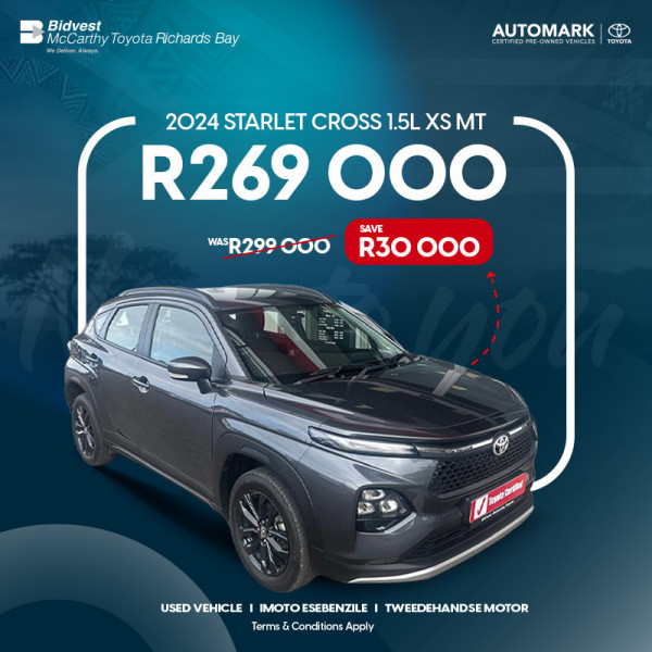 2024 Starlet Cross 1.5L XS MT image