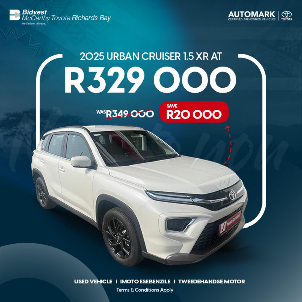 2025 Urban Cruiser 1.5 XR AT image