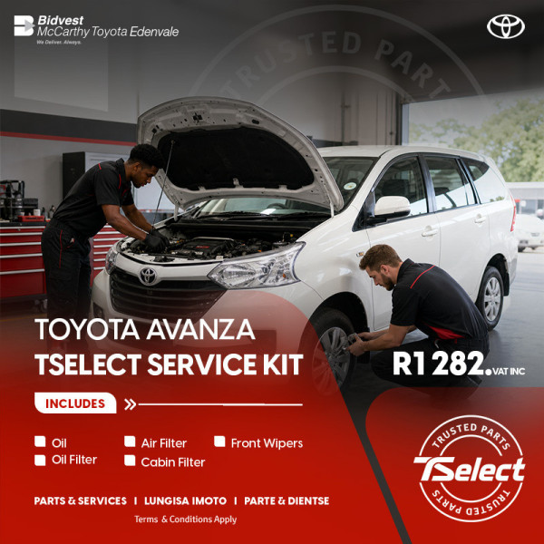 Toyota Avanza TSelect Service Kit image