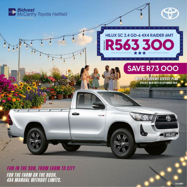 Hilux SC 2.4 GD-6 4x4 Raider 6MT image
