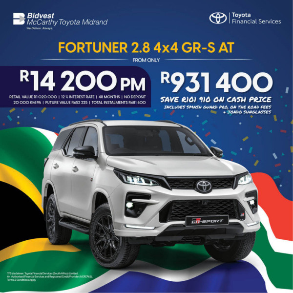 Fortuner 2.8 4x4 GR-S AT image