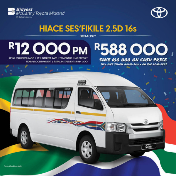 Hiace Ses Fikile 2.5D 16s image