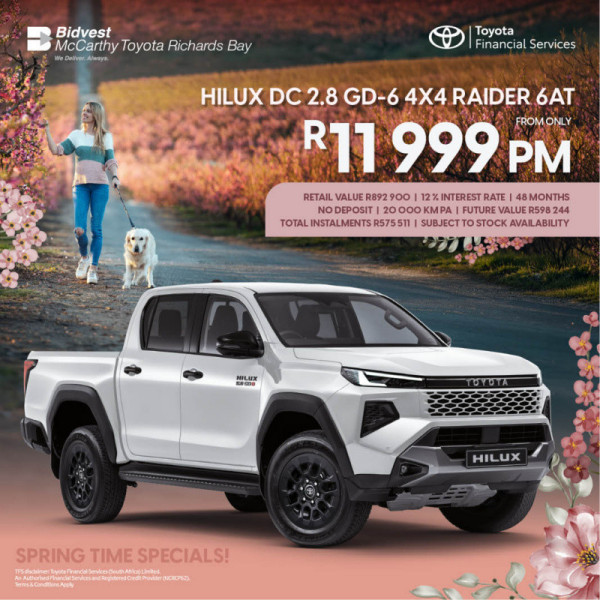 Hilux DC 2.8 GD-6 4x4 Raider 6AT image