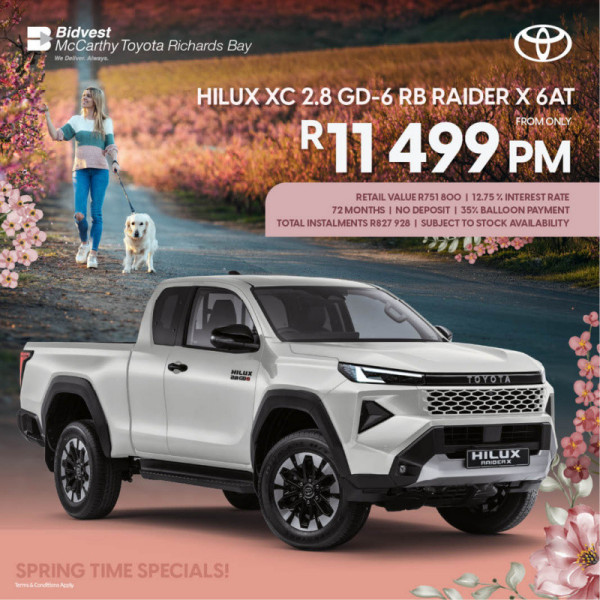 Hilux XC 2.8 GD-6 RB Raider A 6AT image