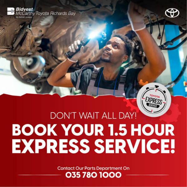 Book Your 1.5 Hour Express Service! image