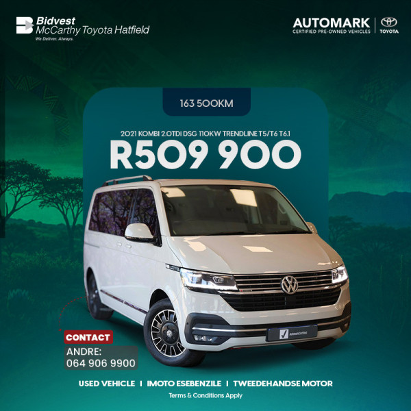 2021 Kombi 2.0TDi DSG 110kW Trendline T5/T6 T6.1 image