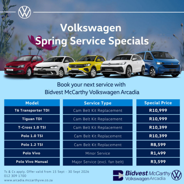 Volkswagen Spring Service Special image