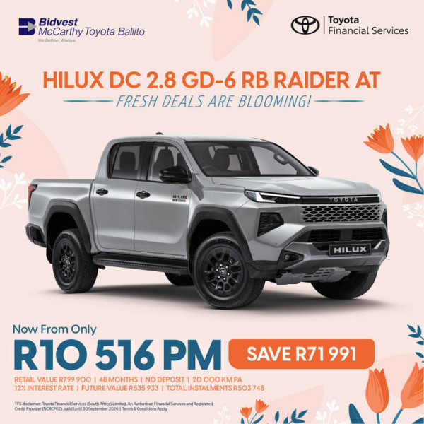 Hilux DC 2.8 GD-6 RB Raider AT image