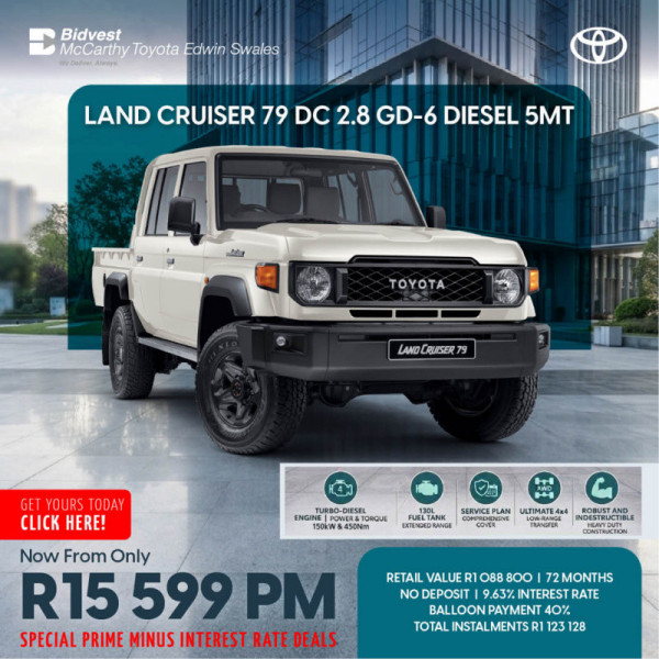 Land Cruiser 79 DC 2.8 GD-6 Diesel 5MT image
