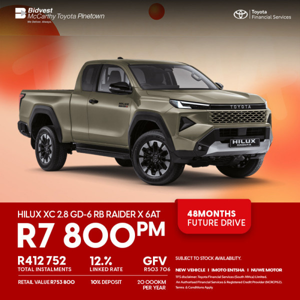 Hilux XC 2.8 GD-6 RB Raider X 6AT image