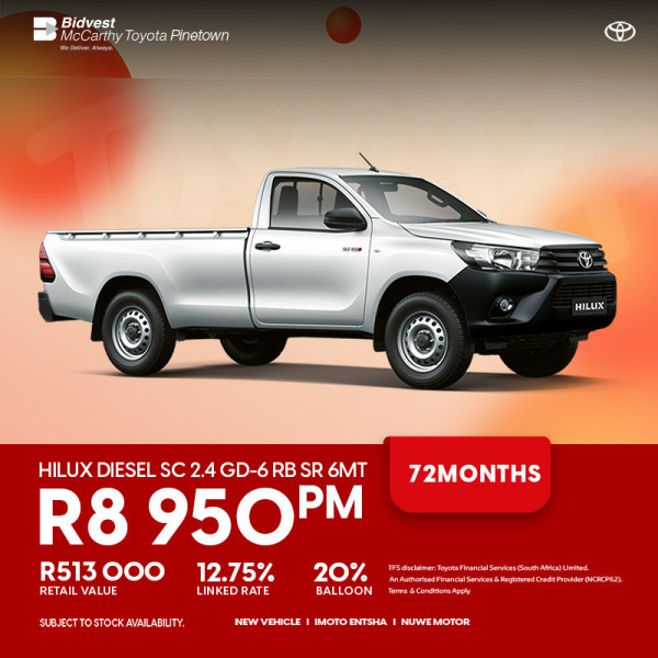 Hilux Diesel SC 2.4 GD-6 RB SR 6MT image
