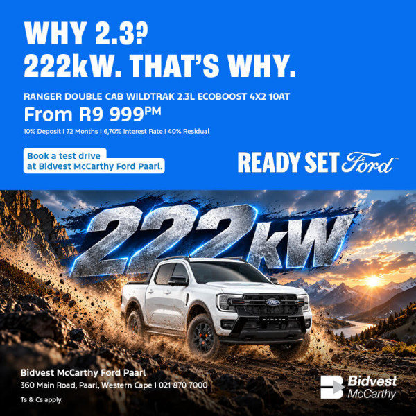 Ranger Double Cab Wildtrak 2.3L Ecoboost 4x2 10AT image