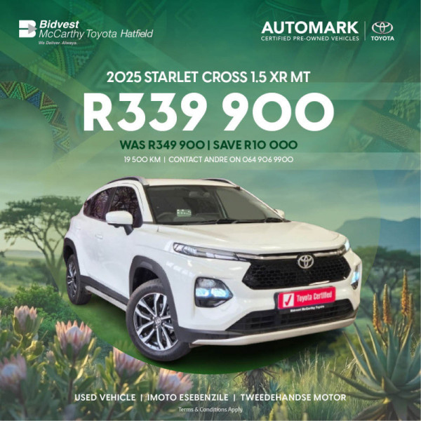 2025 Starlet Cross 1.5 XR MT image