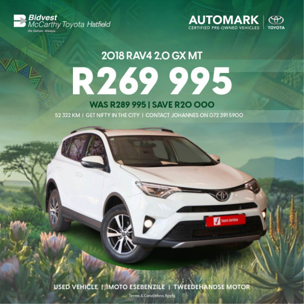 2018 RAV4 2.0 GX MT image