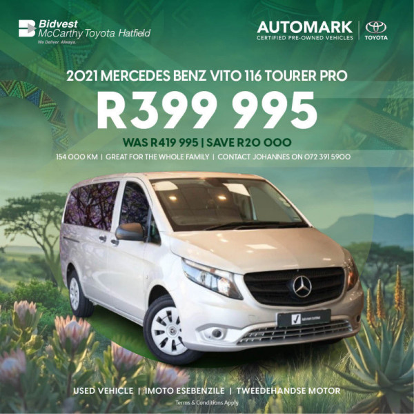 2021 Mercedes-Benz Vito 116 Tourer Pro image