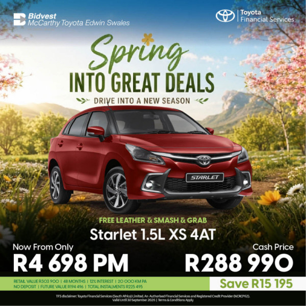 Starlet 1.5L XS 4 AT image