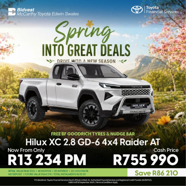 Hilux XC 2.8 GD-6 4x4 Raider AT image