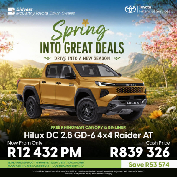 Hilux DC 2.8 GD-6 4x4 Raider AT image