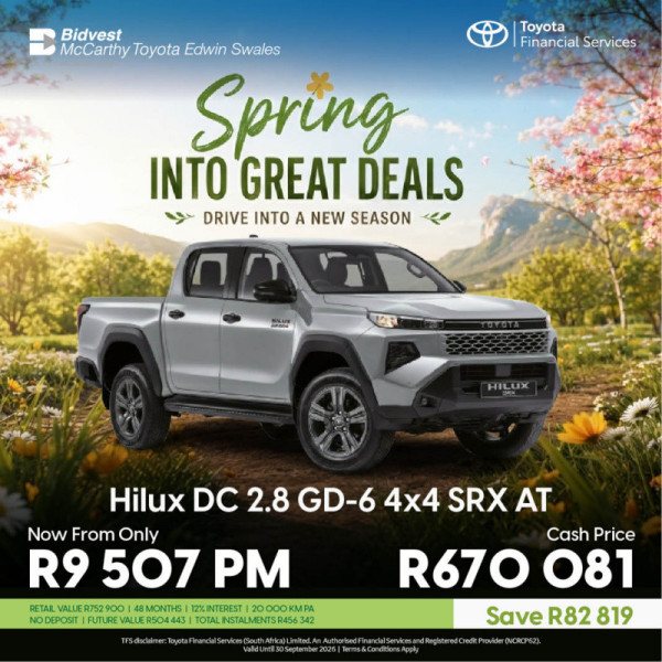 Hilux DC 2.8 GD-6 4x4 SRX AT image