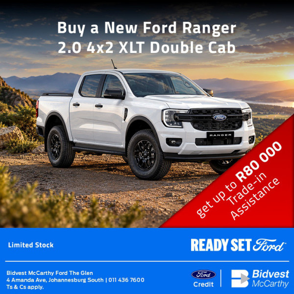 Buy a New Ford Ranger 2.0 4x2 XLT Double Cab image