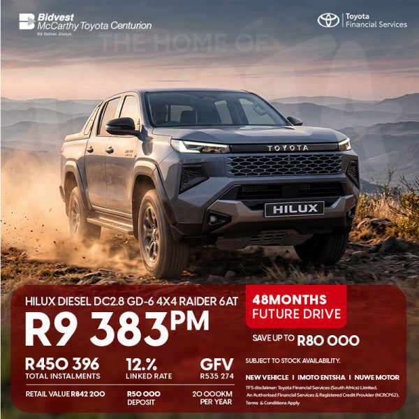 Hilux Diesel DC 2.8 GD-6 4x4 Raider 6AT image
