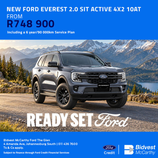 New Ford Everest 2.0 SIT Active 4x2 10 AT image