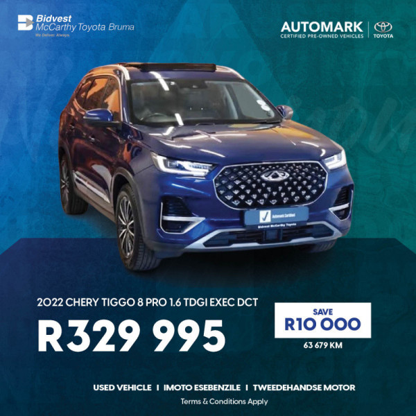 2022 Chery Tiggo 8 Pro 1.6 TDGI Exec DCT image