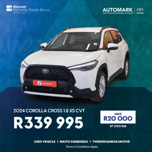 2024 Corolla Cross 1.8 XS CVT image