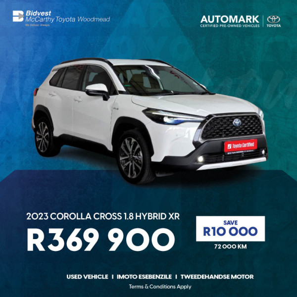 2023 Corolla Cross 1.8 Hybrid XR image