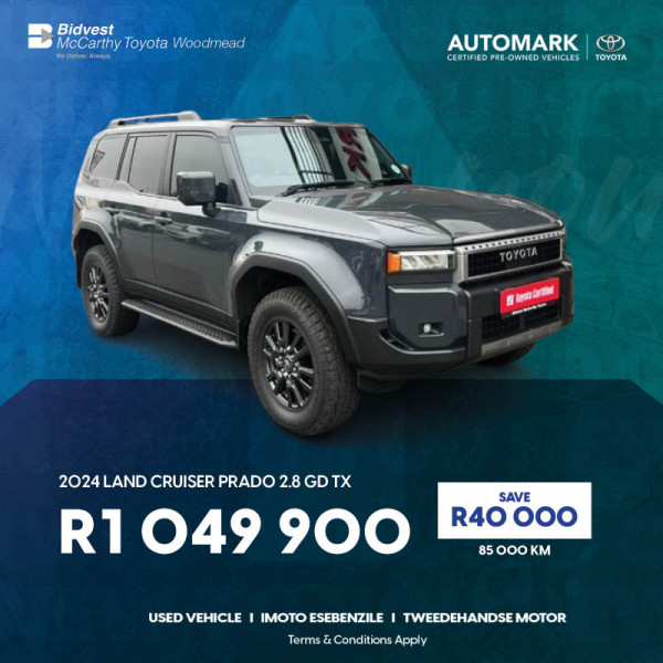2024 Land Cruiser Prado 2.8 GD TX image