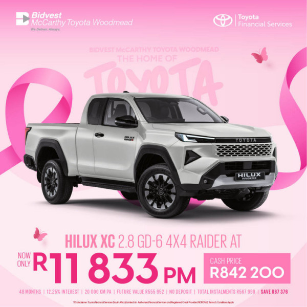 Hilux XC 2.8 GD-6 4x4 Raider AT image