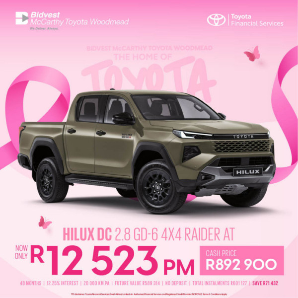 Hilux DC 2.8 GD-6 4x4 Raider AT image