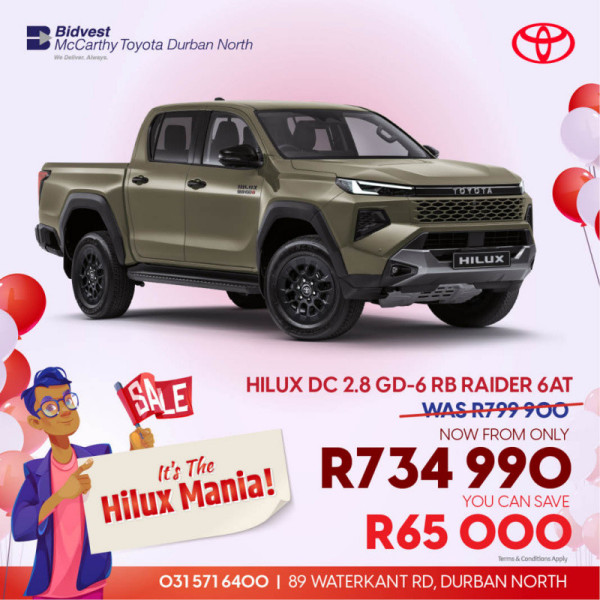 Hilux DC 2.8 GD-6 RB Raider 6AT image