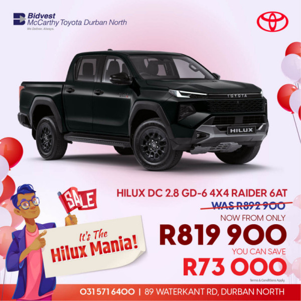 Hilux DC 2.8 GD-6 4x4 Raider 6AT image
