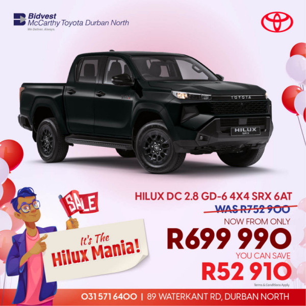 Hilux DC 2.8 GD-6 4x4 SRX 6AT image