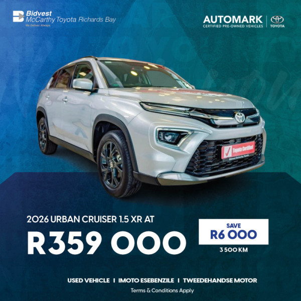 2026 Urban Cruiser 1.5 XR AT image